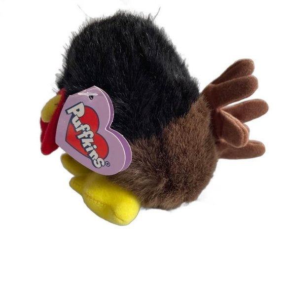 Puffins Thanksgiving Turkey Plush 6" NWT - Picture 2 of 5